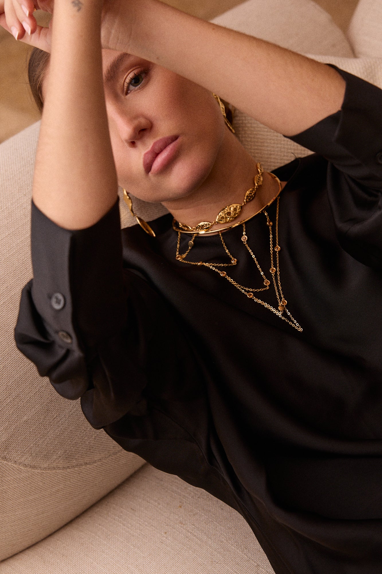 LOOK CHOKER DIYALA + CHOKER MESOPOTAMIA