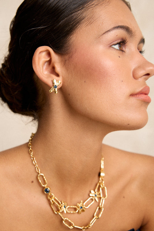 LOOK PENDIENTES AGORA + COLLAR ENCUENTRO