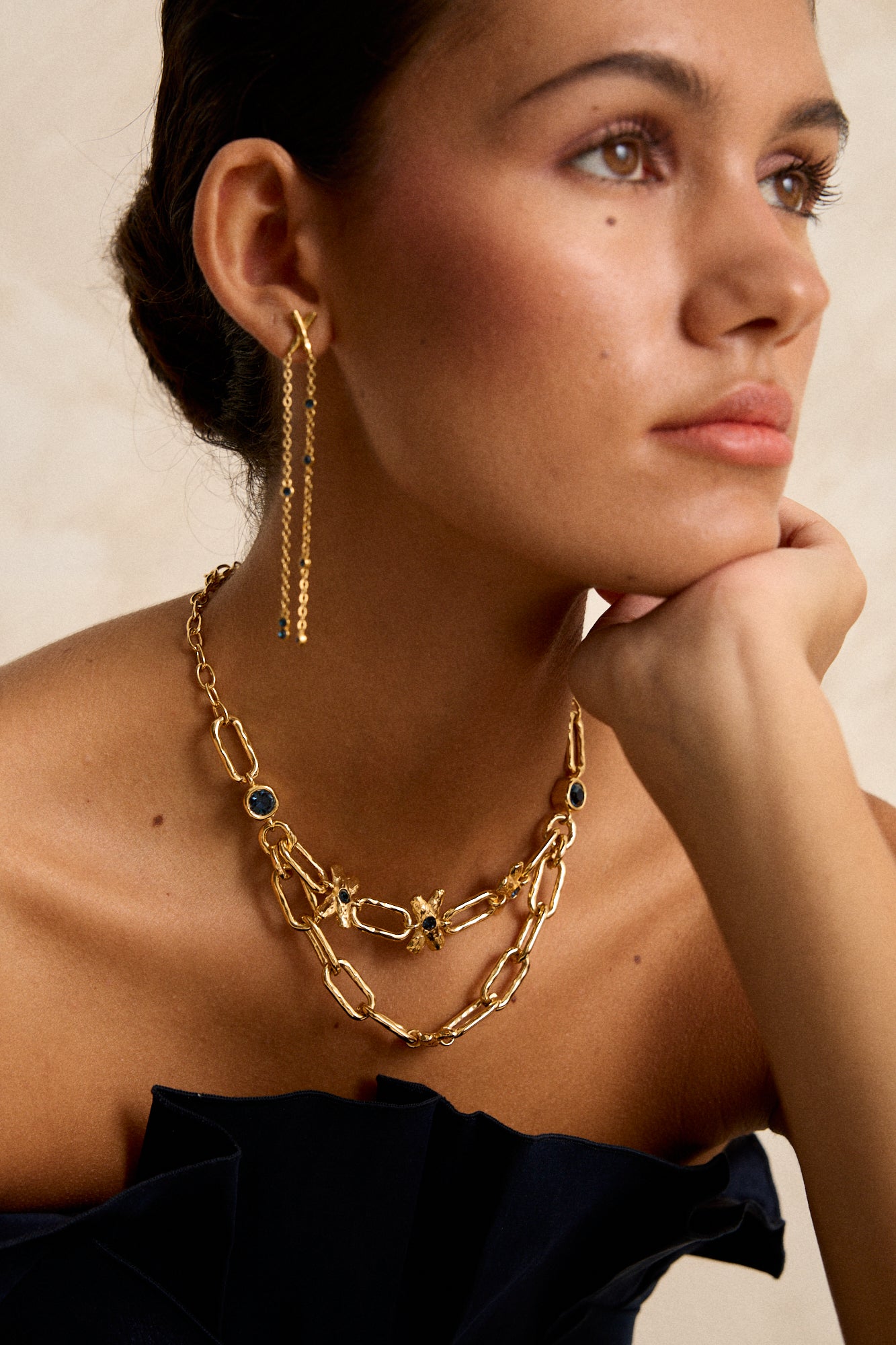 LOOK PENDIENTES RECUERDO+ COLLAR ENCUENTRO
