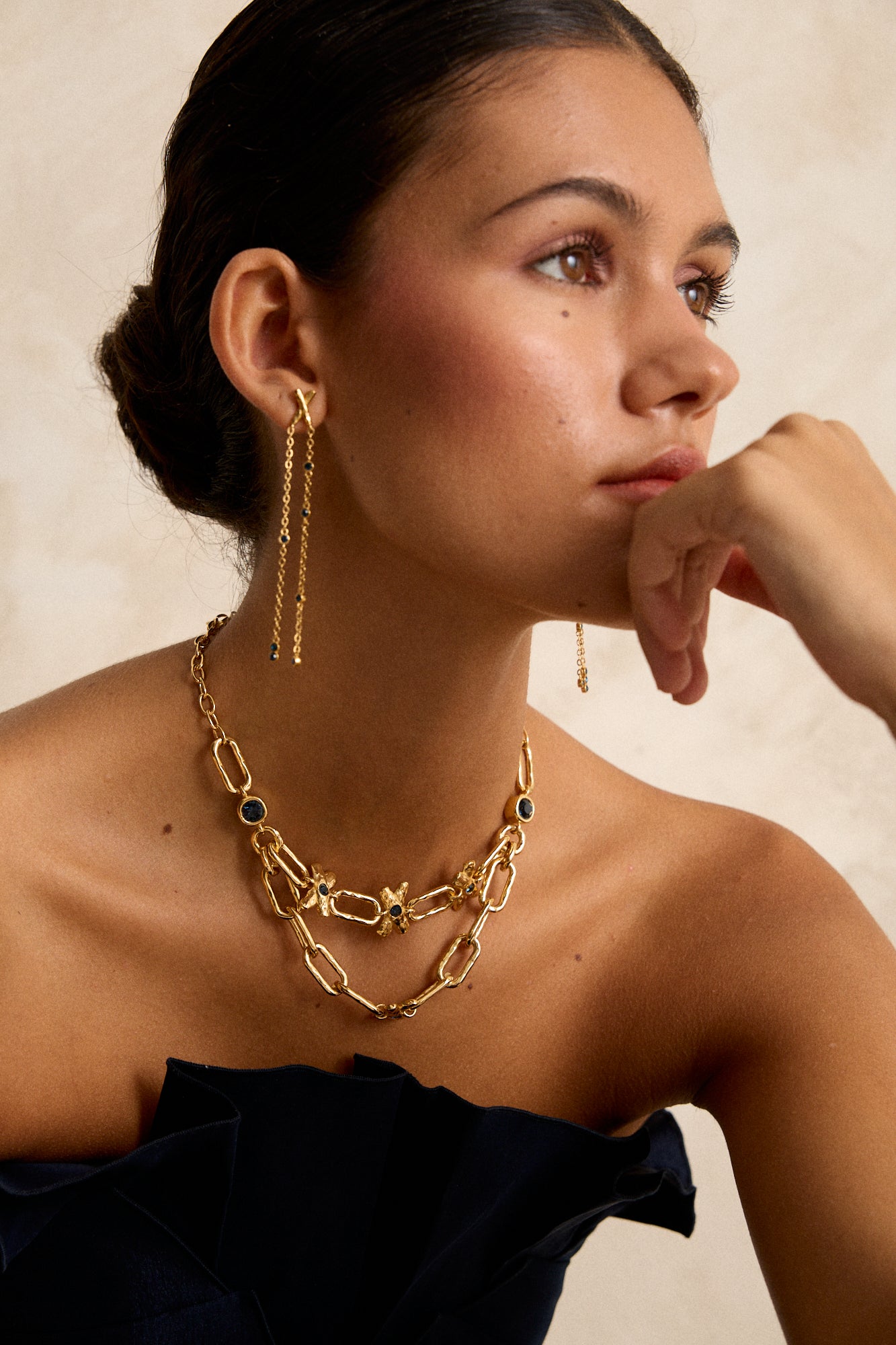 LOOK PENDIENTES RECUERDO+ COLLAR ENCUENTRO
