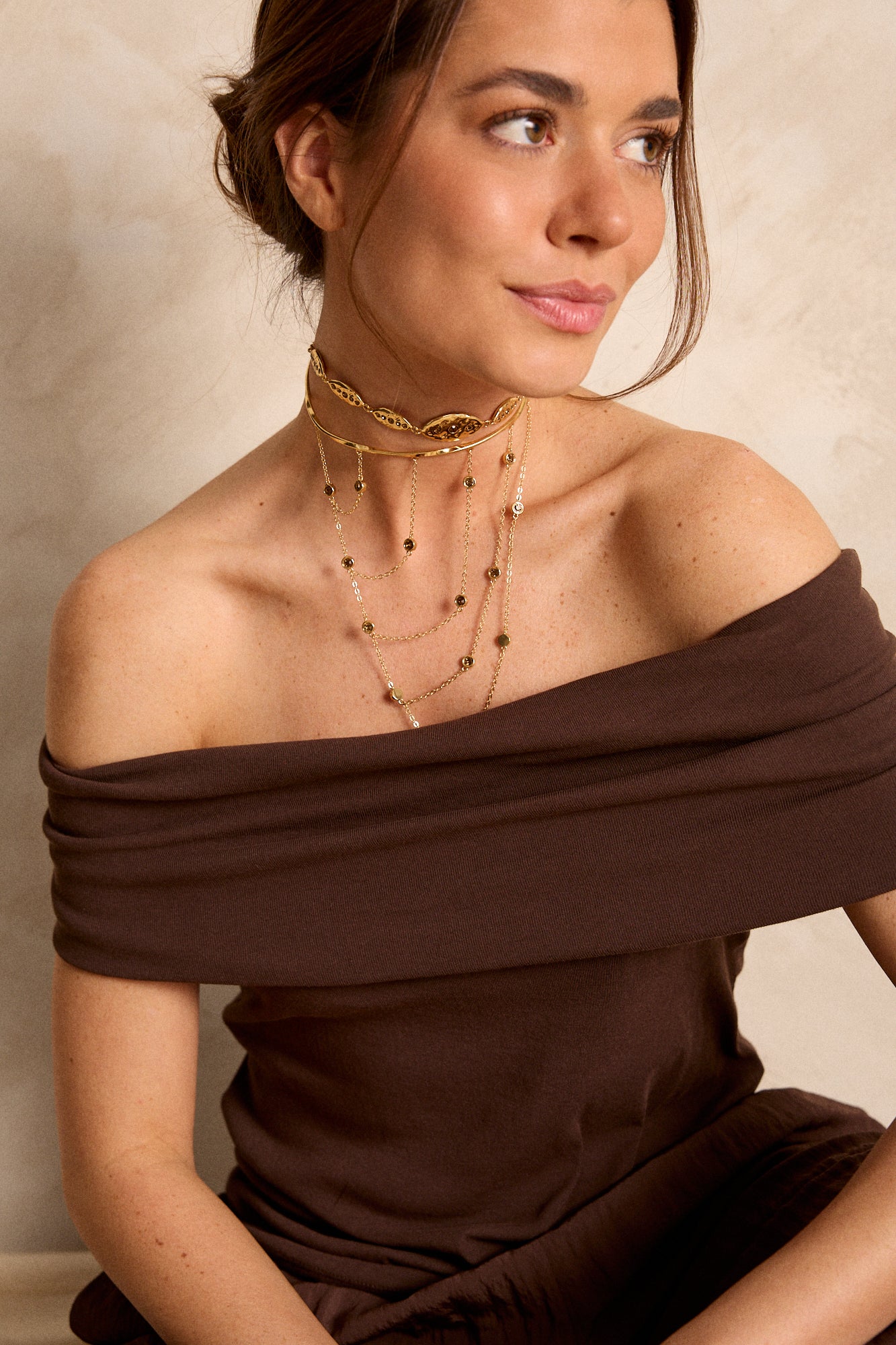 LOOK CHOKER DIYALA + CHOKER MESOPOTAMIA