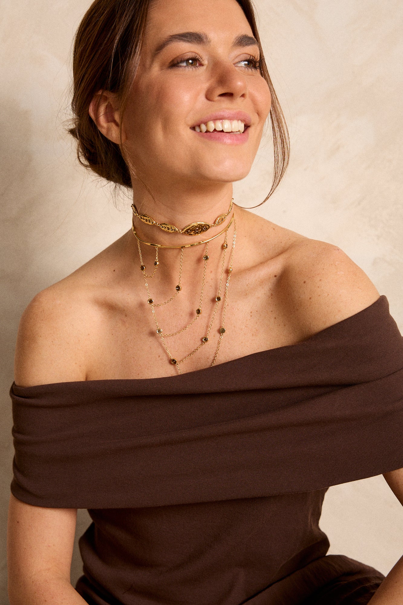 LOOK CHOKER DIYALA + CHOKER MESOPOTAMIA