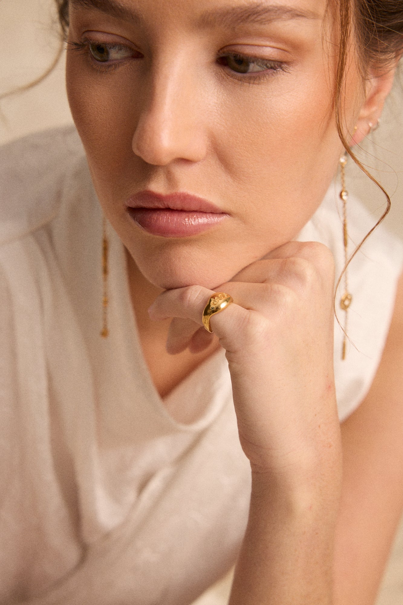 PENDIENTES FLEUR D'OR - Especial novias