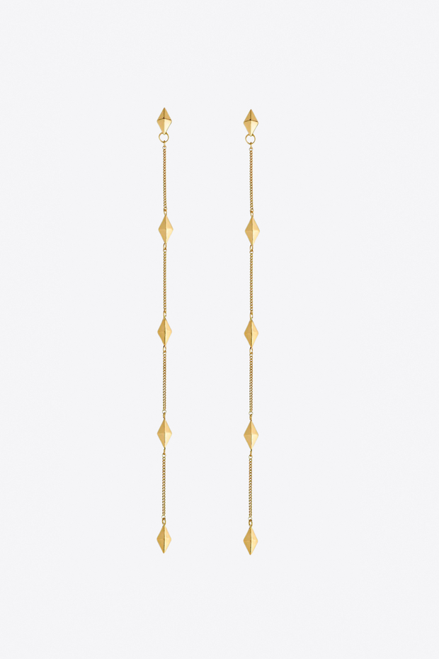 Unconditional gold earrings