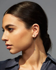 Silver Fret Earrings